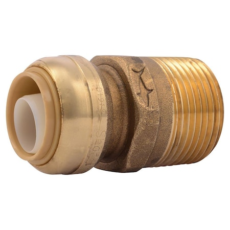 Sharkbite SharkBite Push to Connect 3/4 in. Push X 1 in. D Male Brass Adapter U139LFA